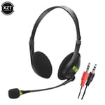 3.5 Casque filaire avec microphone, casque antibruit, centre d'appel d'affaires, écouteur USB, casque pour ordinateur portable, PC, ordinateur, 3.5mm ""Nipseyteko