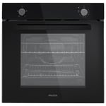 electriQ Electric Single Oven - Black