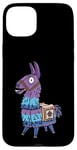 Coque pour iPhone 15 Plus Victory Royale / Pinata lama / Battle Royale Crown