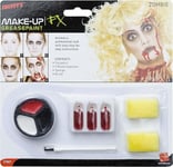 Smiffys Zombie Make Up Set Kit Special FX Halloween Horror - Blood & Face Paint