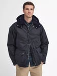 Barbour Beaufort Modern Waxed Jacket, Navy