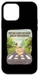 Coque pour iPhone 12 mini Chicken Funny Why Did I Cross The Road No of Your Business