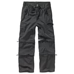 Brandit Savannah Extérieur Trekking Pantalon Noir S-3XL Zip Cassé Cargo 3in1