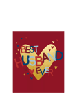 Woodmansterne Heart And Husband Text Valentine's Day Card