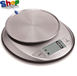 Digital  Kitchen  Scale -  Stainless  Steel -  Electronic  Baking  Scale -  Food