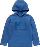 Helly Hansen Unisex Kids K Hh Logo Hoodie Shirt, Azurite, 1 Year UK