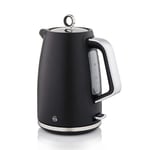 Swan Serenity Jug Kettle with Quick Boil SK14017BLK (Black) 🚚💨