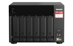 Qnap Ts-673A, Nas, Tower, Ryzen Embedded, V1500b, 24 Tb, Svart