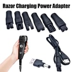 Cord Replacement Razor Connector Charger Jack USB to 2-Prong Plug Power Adapter