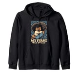 My First Bestfriend Black Girl Mother Daughter Proud Zip Hoodie