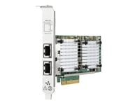 Hpe 530T - Nätverksadapter - Pcie 2.0 X8 - 10Gb Ethernet - För Apollo 4200 Gen10  Proliant Dl360 Gen10, Dl388p Gen8