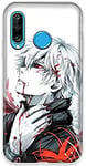 Cokitec Coque pour Huawei P30 Lite Manga - Divers - Ken Kane Blanc