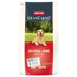 animonda GranCarno Senior Fjærfe + Oksekjøtt -  2 x 12 kg