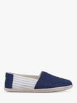 TOMS Alpargata Rope Stripe Espadrilles, Navy