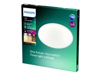 Philips Myliving Super Slim Loftlampe Hvid 18W 230V 2700K Sceneswitch Cl550