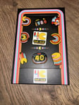 PAC-MAN ARCADE 40TH ANNIVERSARY 9 PIN BADGE SET SUPER RARE GIFT IDEA New Retro