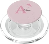 Adele prénom fille prénom femme rose cadeau mode tenues PopSockets PopGrip pour MagSafe