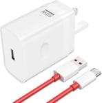 80W Supervooc Charger for Oneplus 12/11 10T,OnePlus Warp Block... 