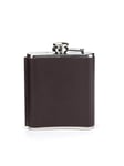 Kikkerland - Leather Hip Flask 7OZ (BA61-M)