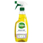 Biovie - Spray savon noir à l'huile essentielle de Lavandin - Droguerie - Ecodétergent - Spray de 750ml