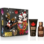 Dsquared3 Giftset Dsquared2 Wood Pour Homme Edt 30ml + Sg 50ml