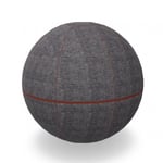 Ergonomisk balansboll Office Ballz - Götessons, Storlek Ø - 65 cm, Tygfärg och Blixtlåsfärg Omega 1-12 By Audejas 468 -Rost