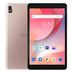 Blackview Tab 6 - Tablette Tactile Hybride Téléphone, Liseuse - Dual Sim 4G - Écran de 8“ - Mémoire Interne 32 Go Extensible à 128 Go - Caméras 5MP, 2MP - WiFi, Bluetooth - Batterie 5580mAh - Or