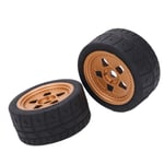 2pcs 17mm Hex RC Wheels And Tires 5 Spoke Tires And Rims For ZD Racing 1/7 BG