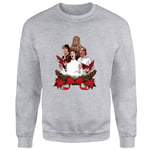 Star Wars Jedi Carols Grey Christmas Jumper - S