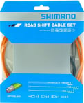 Shimano 105 R7000/5800/Tiagra 4700 OPTISLICK Coated Shift Cable HOSES Set ORANGE