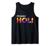 Happy Holi Love Indian Hindu Spring Holi Festival Of Colors Tank Top