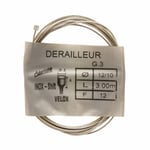 Cable de derailleur velox inox pour shimano 3,00m (boite de 25 cables) 12-10 12