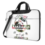 Mamasaurus - Jurasskicked Pullover Laptopväska dinosaur Travelmate För Macbook Air Pro HP Huawei Case 13 14 15 15.6 Snygg påse 1 15.6-inch