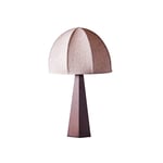 Dusty Deco - Hexagon Table Lamp - Bordslampor - Brun,Beige