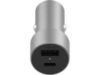 Mophie Mophie Lader - Dobbel Usb-C/Usb-A 30W Billader, Sølv - Sikkerhetsgaranti. Enkle Avdrag. Gratis Frakt Fra Pln 170.