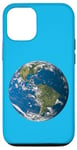 Coque pour iPhone 14 Design simple Jour de la Terre