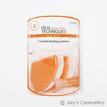 1 REAL TECHNIQUES 4 Miracle Blotting Cushions Sponges "RT-1493" Joy's cosmetics