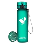 AORIN Gourde Sport - 1L - BPA-Free & Anti-Fuite Flip/Appliquer à Bouteille d'eau pour Enfant,Adultes,Salle de Sport, Sport de Plein air