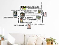 WALPLUS Stickers Muraux Decoration Murale Adhesif Mural Decoration Chambre Auto Adhésif Résistant à l'huile Imperméable à l'eau Réutilisable Amovible Maison Cuisine Salle de Bains 30x90cm