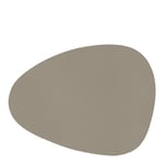 Ziczac - Stone dekkebrikke 43x32 cm organisk taupe