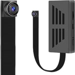 Mini Caméra Espion Discrete Caméra Cachée Micro Caméra Spy Cam | Audio, Vidéo HD 1080P, 7 Heures Longue Batteries, Détection de Mouvements, Interieur/Extérieur.[G1808]