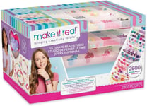 Make It Real Deluxe Beads Set 2.700 Pieces, Multicoloured, 1701