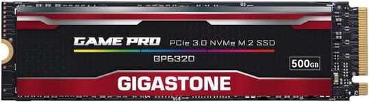 Ssd Nvme 500Go M.2 2280 Pcie Gen3,Internes Disque Dur Ssd 3D Nand Slc Cache,Jusqu'À 2,100 Mo/S Pour Ordinateur Portable Et De Bureau Les Passionnés De Pc Les Joueurs Gp6320