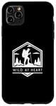 Coque pour iPhone 11 Pro Max Wild At Heart - Amateur de randonnée minimaliste