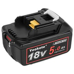 1pack yookoto 18V 5000mAh BL1850 Battery Makita BL1850 Makita 18V Battery 5.0mAh