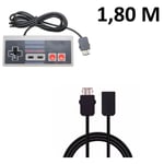 Manette pour Nintendo mini NES SNES Classic Mini + rallonge 1,80 m