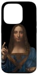 Coque pour iPhone 14 Pro Salvator Mundi de Léonard de Vinci (1500)