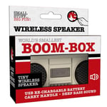 World's Smallest Retro Boom Box Bluetooth Speaker Rechargeable with USB Cable