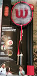 Wilson Outdoor Badminton Set 4 Player In Red Full Set BNIB