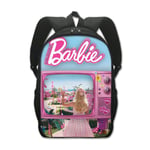 Sac d'école princesse Barbie, sac à dos confortable en polyester, sac d'ordinateur de grande capacité de style coréen SHB16945